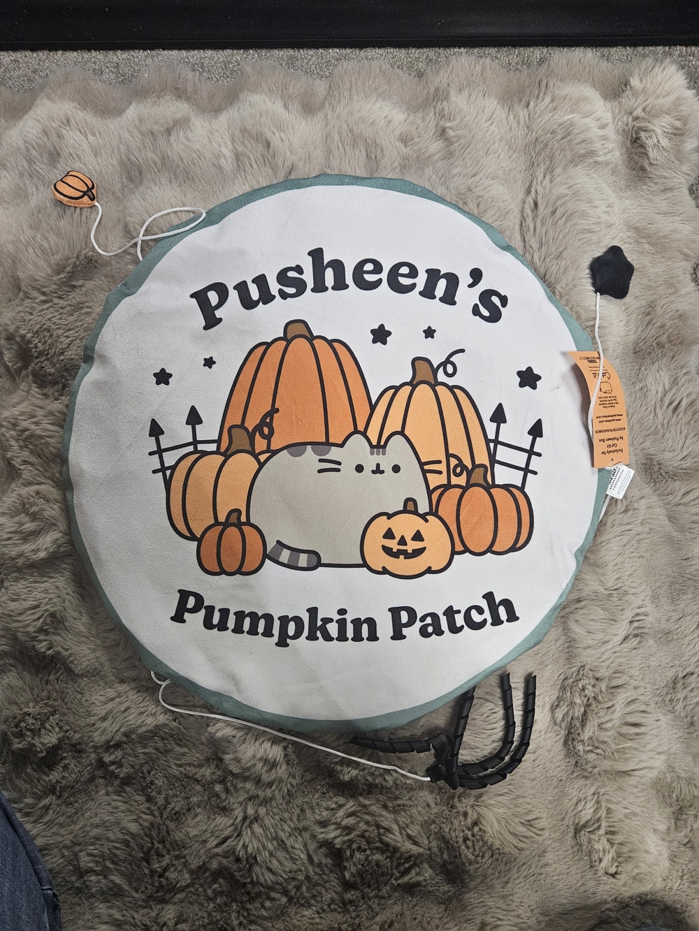 Pusheen Pumpkin Patch CAT KRINKLE MAT